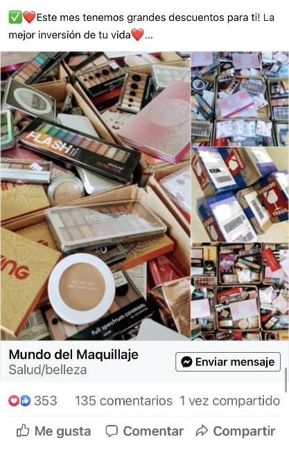 Alertan por venta de maquillaje de mala calidad en el Centro de Saltillo; provoca severas alergias