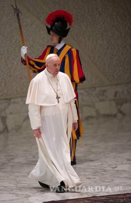 $!El Papa Francisco durante su audiencia general semanal en la Sala Paolo VI, Ciudad del Vaticano. EFE/EPA/Maurizio Brambati