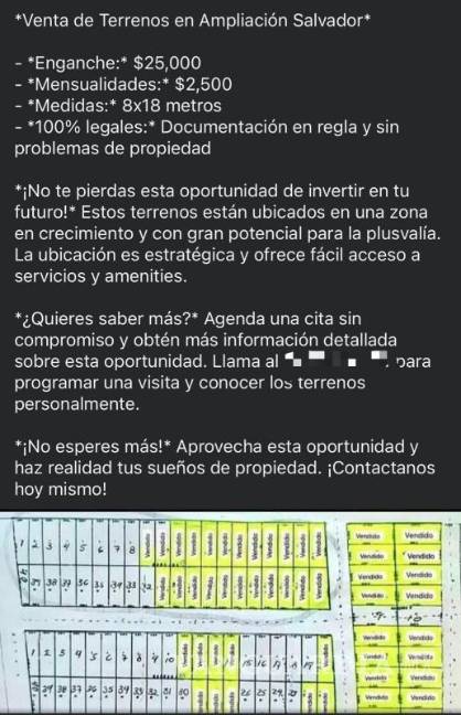 $!No se permitirán instalaciones de agua potable, electricidad ni otros servicios básicos en esa zona, informaron autoridades municipales.