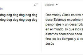 ‘Predice’ traductor de Google el fin del mundo