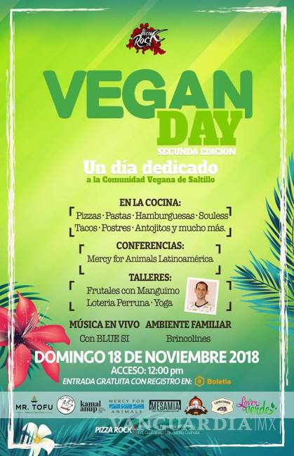 $!Mañana se celebrará el Vegan Day en Saltillo