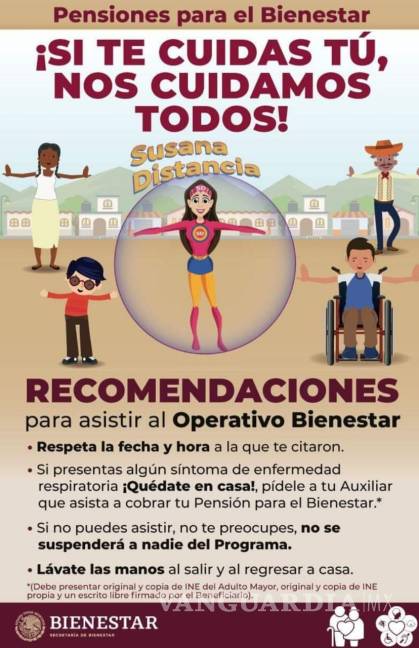 $!A partir de mañana empezarán a Pensiones para Adultos Mayores de Torreón