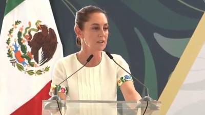 Durante un evento en Campeche la presidenta condenó que se use a México para hacer campaña | Foto: Cuartoscuro