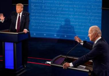 Incluso para el estándar de política libre de Trump, el primer debate con Biden el 29 de septiembre de 2020 fue memorable.