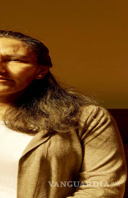 $!Fotografía del 20 de abril de 2017 de la inmigrante indocumentada mexicana, Jeanette Vizguerra posando durante una rueda de prensa en una iglesia de Denver.