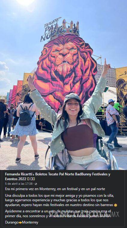 $!Joven de Durango busca al ‘amor de su vida’, otro joven con quien intercambió sonrisas en el festival Pa’l Norte, en Monterrey