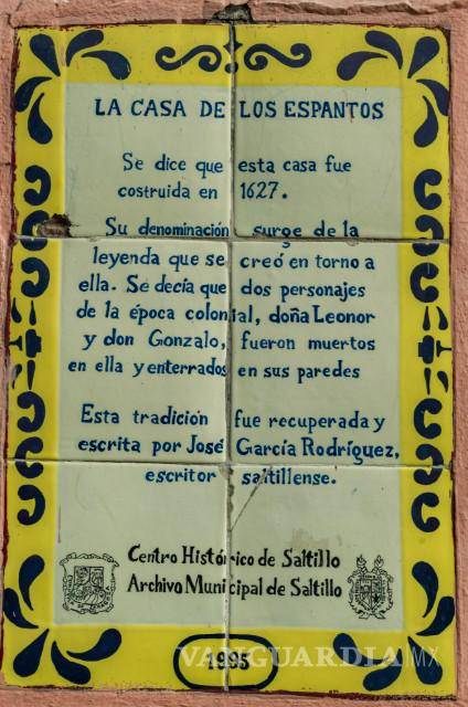 $!La Casa de los Espantos, construida en 1627, es famosa por un trágico crimen de pasión y celos, donde una mujer fue asesinada y emparedada.