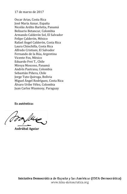 $!Ex mandatarios se muestran preocupados por prohibición a entrada de Tintori en Ecuador