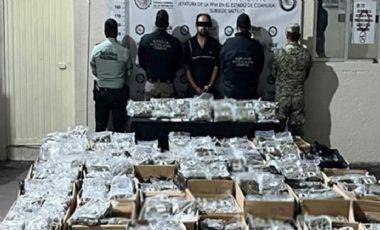Autoridades federales han incautado diferentes tipos de drogas en la entidad durante este año.