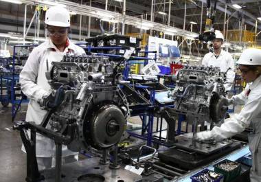 La industria manufacturera concentró el 95.5 por ciento de la Formación Bruta de Capital Fijo de México en 2024.