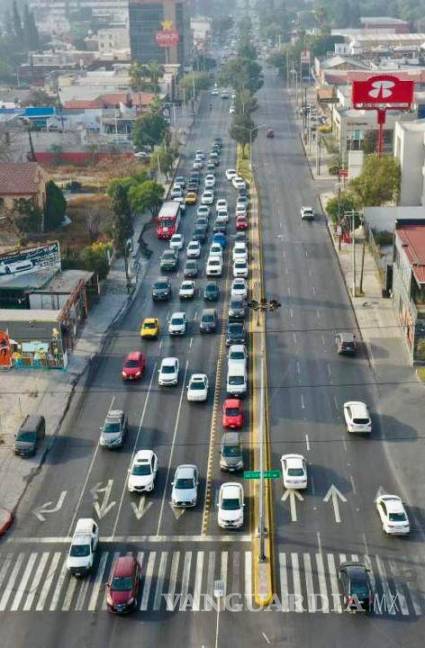 $!Fueron 4 kilómetros lineales los rehabilitados del bulevar Venustiano Carranza.