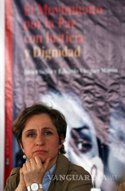 $!Estoy bajo “acoso judicial” en México: Aristegui