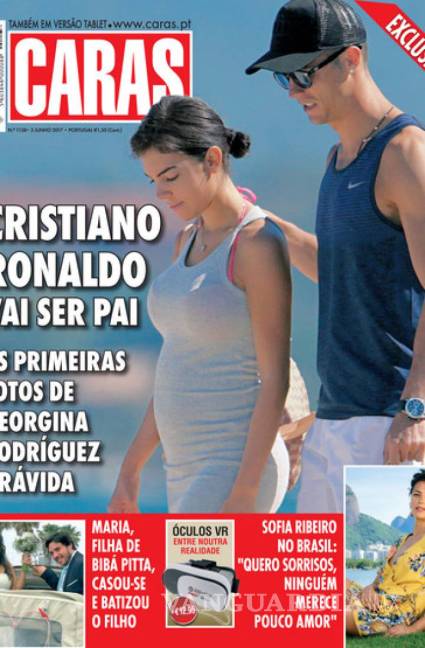 $!La prensa lusa asegura que Cristiano Ronaldo y Georgina Rodríguez esperan gemelos