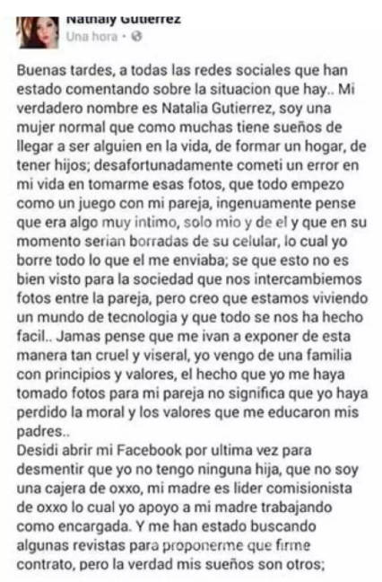 $!#LadyOxxo aceptó que cometió un error y pidió perdón a su madre