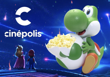 Cinépolis apuesta por uno de los personajes más queridos del universo de los videojuegos: Yoshi.