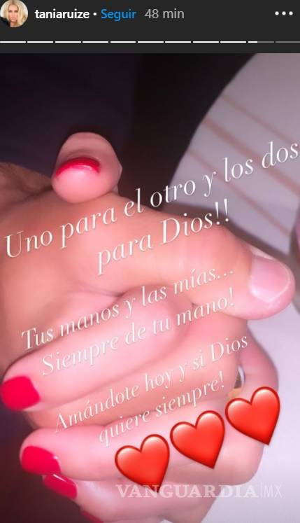 $!Anillo desata rumores de posible boda entre Tania Ruiz y Peña Nieto, ella aclara la situación