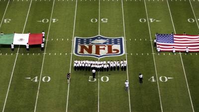 El Estadio Azteca, en plena remodelación, podría albergar un juego de NFL en octubre de 2025.