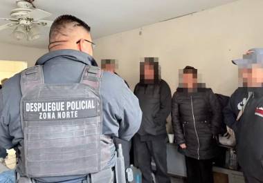 Un grupo de 11 personas migrantes fue rescatado por elementos de Despliegue Policial de la Secretaría de Seguridad Pública del Estado.