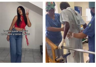 La joven de Saltillo compartió su experiencia en redes sociales para crear conciencia sobre el manejo del gas y la importancia de valorar la vida.