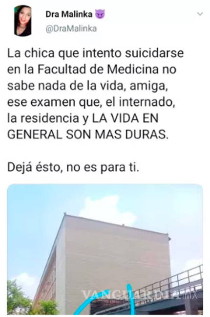 $!Estudiante de Medicina de la UNAM se burla de mujer en parto, ya se investiga el caso
