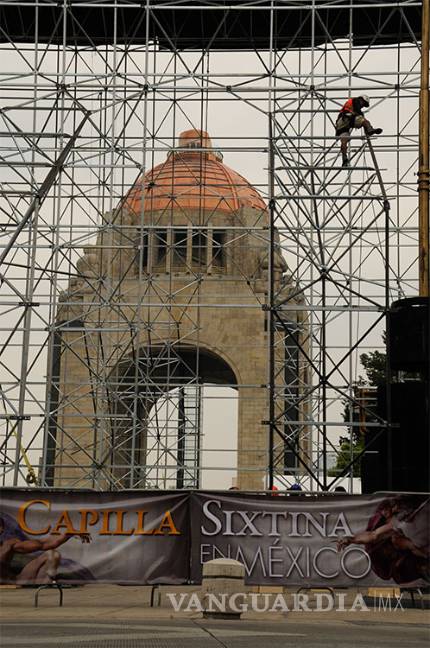 $!Avanzan trabajos para recrear la Capilla Sixtina