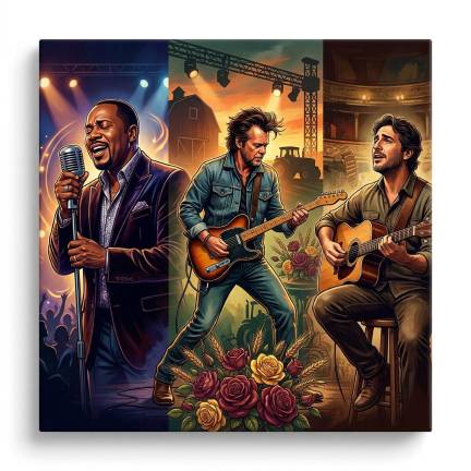 Legado. Con estilos y trayectorias distintas, Freddie Jackson, John Mellencamp y Piero dejaron canciones que marcaron a varias generaciones y que mantienen vigente su legado.