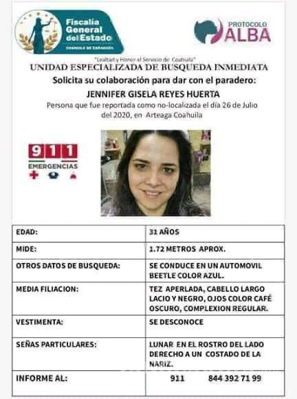 Desaparece mujer saltillense en la sierra de Arteaga