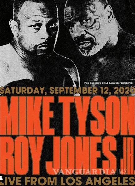 $!Mike Tyson hace oficial su regerso ante Roy Jones Jr