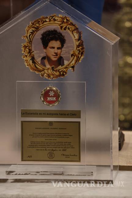 $!La reliquia ha visitado colegios, hospitales e iglesias para acercar el mensaje de Carlo Acutis.