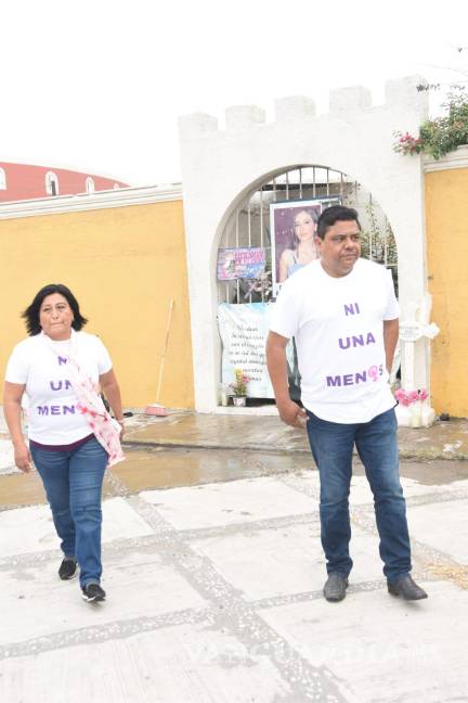 ‘Ni una menos’ exigen padres de Debanhi Escobar, en el marco del 8M