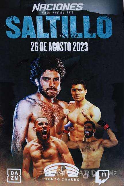 $!Edgar “The Nasty Boy” se enfrentará a Heriberto “Rudo” Tovar, en el combate estelar de la noche de MMA en Saltillo.