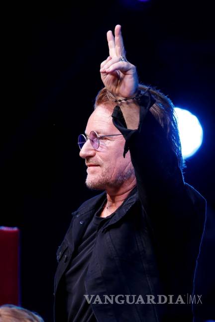 $!Bono dice que el narcotráfico es &quot;una carga muy injusta para México”