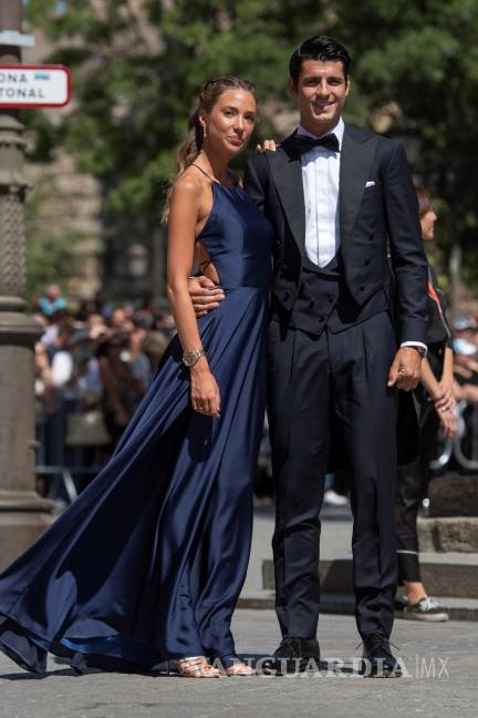$!El mundo futbolístico se da cita en la boda de Sergio Ramos y Pilar Rubio