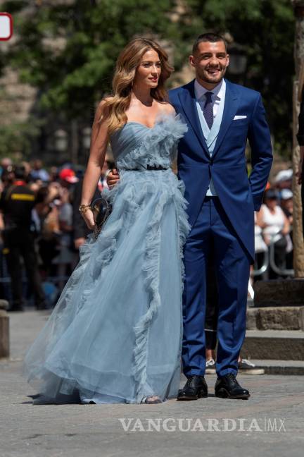 $!El mundo futbolístico se da cita en la boda de Sergio Ramos y Pilar Rubio