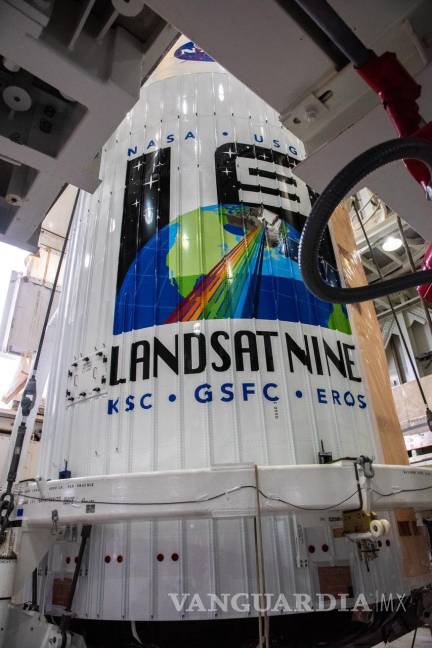 $!El Landsat 9, que operará junto a su hermano Landsat 8, lanzado en 2013, y reemplazará al Landsat 7, producirá regularmente franjas de imágenes de 115 millas (185 kilómetros) de ancho.