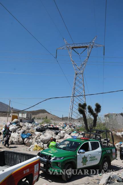 $!Varios basureros clandestinos también fueron clausurados.