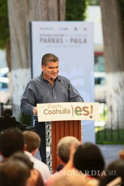 $!“Coahuila ha crecido a base de esfuerzo”, dice Miguel Riquelme