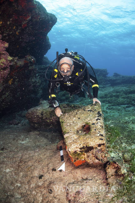$!Descubren 3 naufragios antiguos junto a una isla griega en el mar Egeo