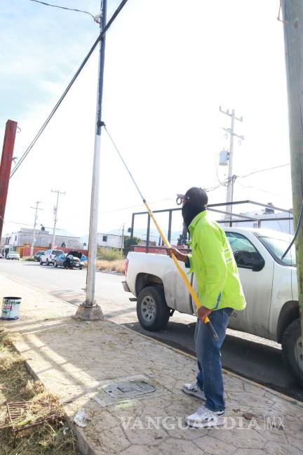 $!Con acciones de reparación, pintura y limpieza se mejora la seguridad, la imagen urbana y la convivencia social.