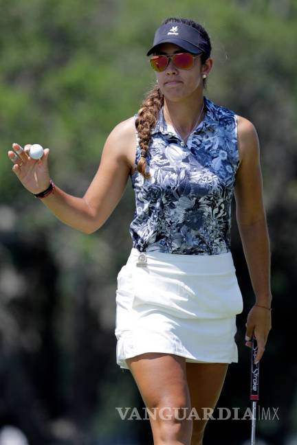 $!Debuta la mexicana María Fassi en el golf profesional con un doceavo lugar