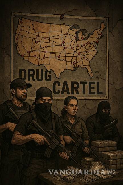 $!Los cárteles mexicanos son las organizaciones más grandes que operan en Estados Unidos de la mano con bandas locales.