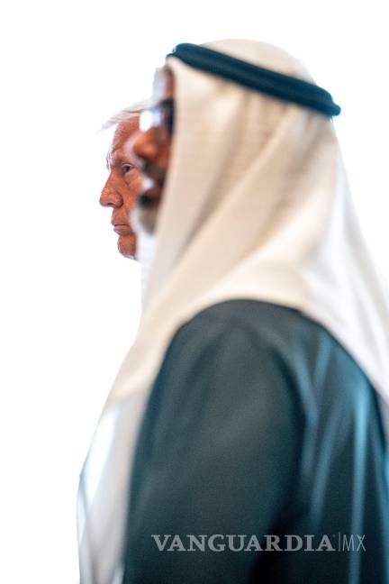 $!Donald Trump en un evento empresarial en Abu Dabi, Emiratos Árabes Unidos. El presidente y su familia se han beneficiado de la Casa Blanca más que cualquier otro ocupante.