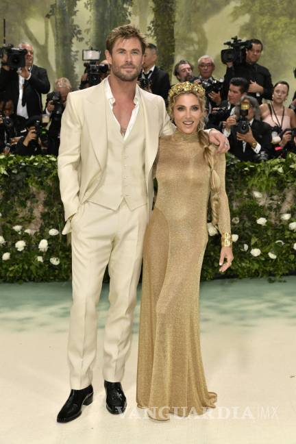 $!Chris Hemsworth,junto a su esposa Elsa Pataky.