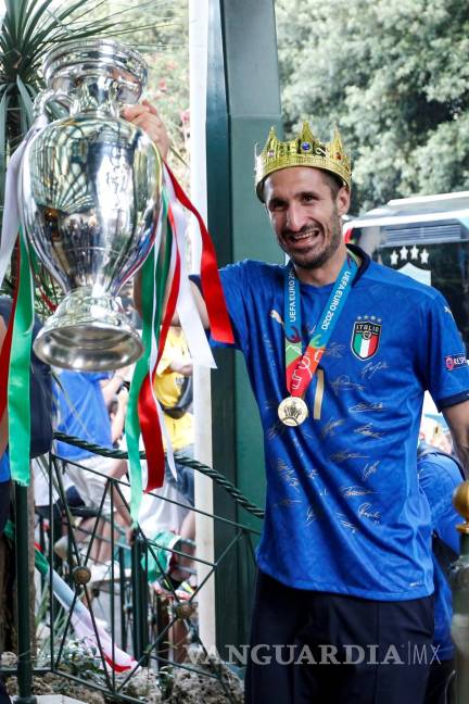 $!Giorgio Chiellini, campeón de la Eurocopa 2920 se queda sin equipo