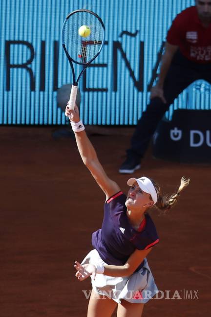 $!Petra Kvitova defiende su campeonato en el Mutua Madrid Open avanzando a la siguiente ronda