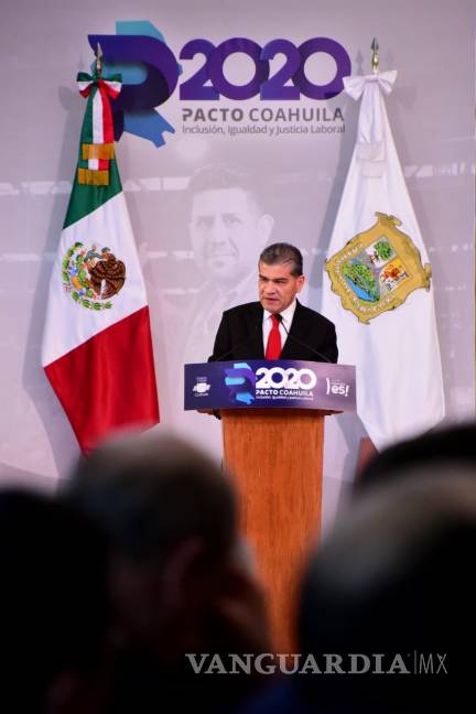 $!Gobierno, sectores productivo y sindicatos firman segunda edición del Pacto Coahuila