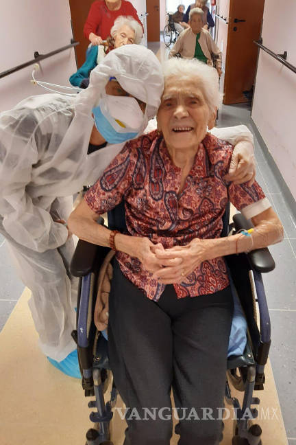 $!Coronavirus: Ada Zanusso, una abuela italiana de casi 104 le ganan la batalla al COVID-19, es la más longeva en superarlo