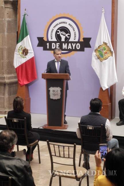 $!Conmemora Coahuila Día del Trabajo con firma de plan para implementación de Reforma Laboral