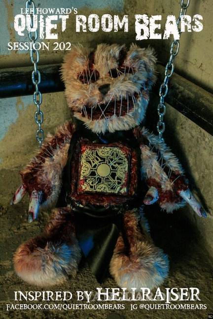 $!Vean estos osos inspirados en la franquicia de “Hellraiser”