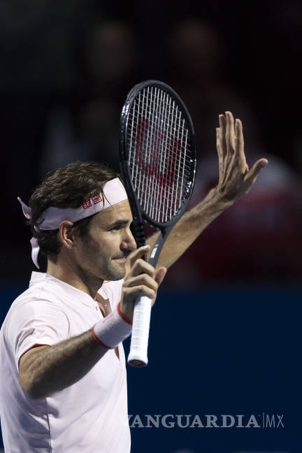 $!Roger Federer alcanza su victoria 17 en el Torneo de Basilea